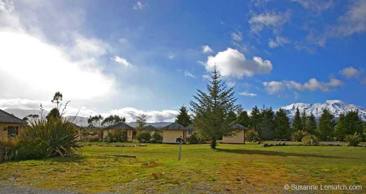 "Morning Clearing - Ngauruhoe and Ruapehu"
